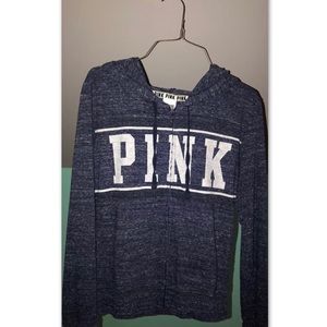 navy blue jacket from PINK